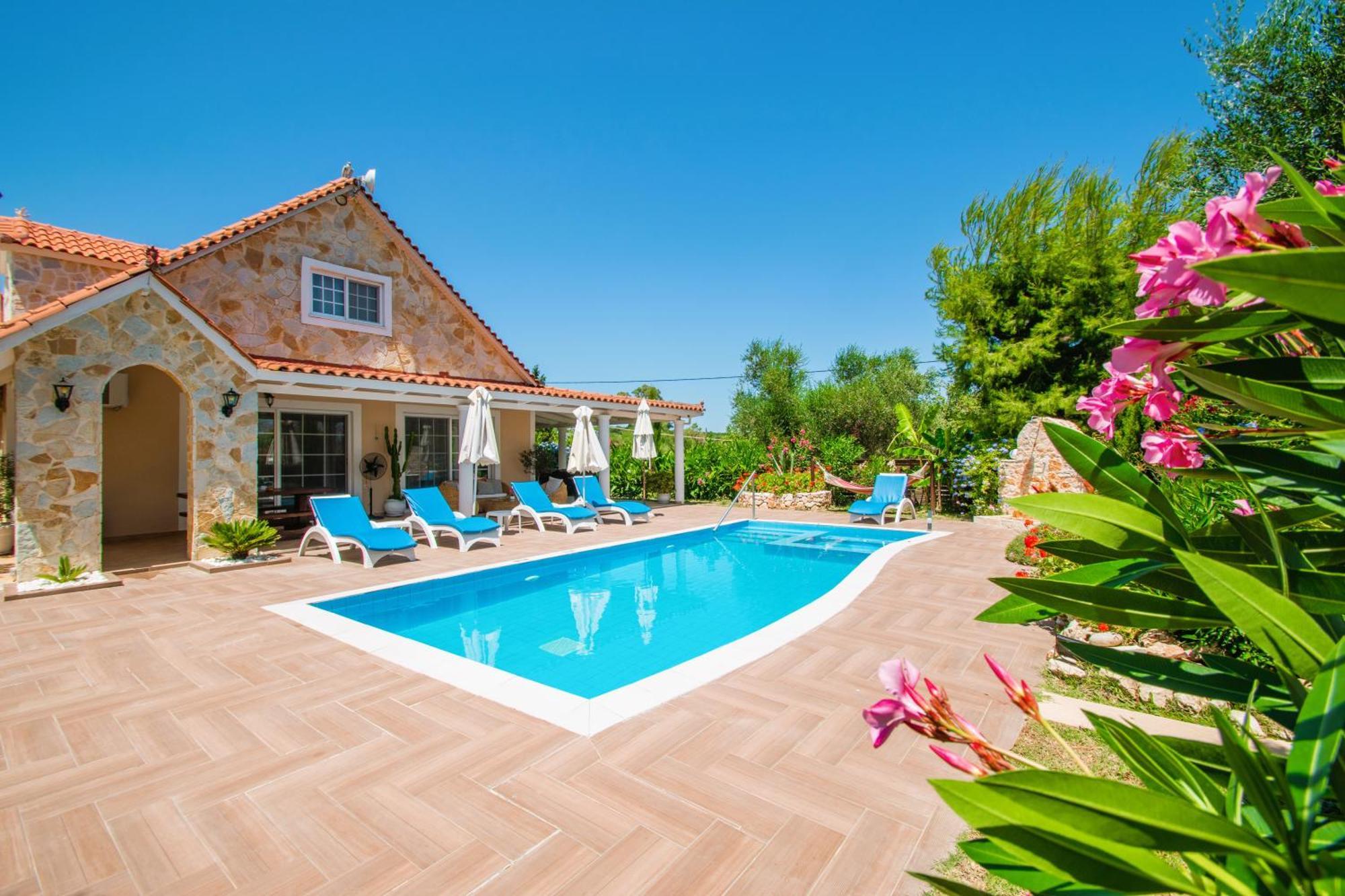 Zante Sunny Villa I Pandokrator Bagian luar foto